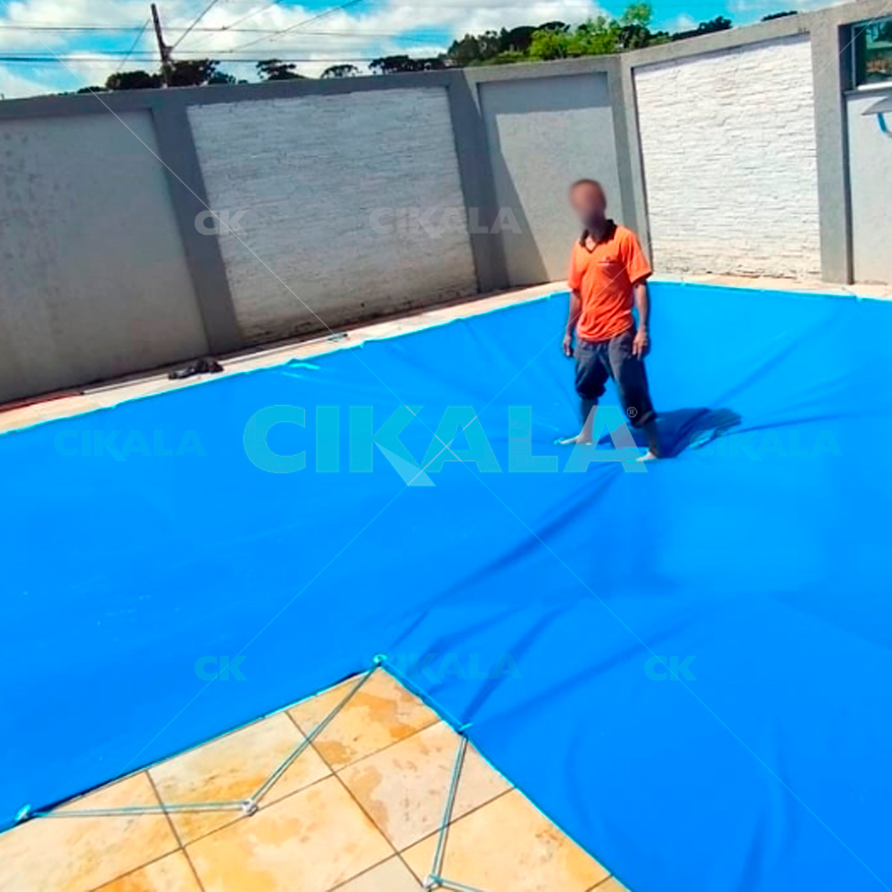 Capa para Piscina Sob Medida CK500 Micras em PVC