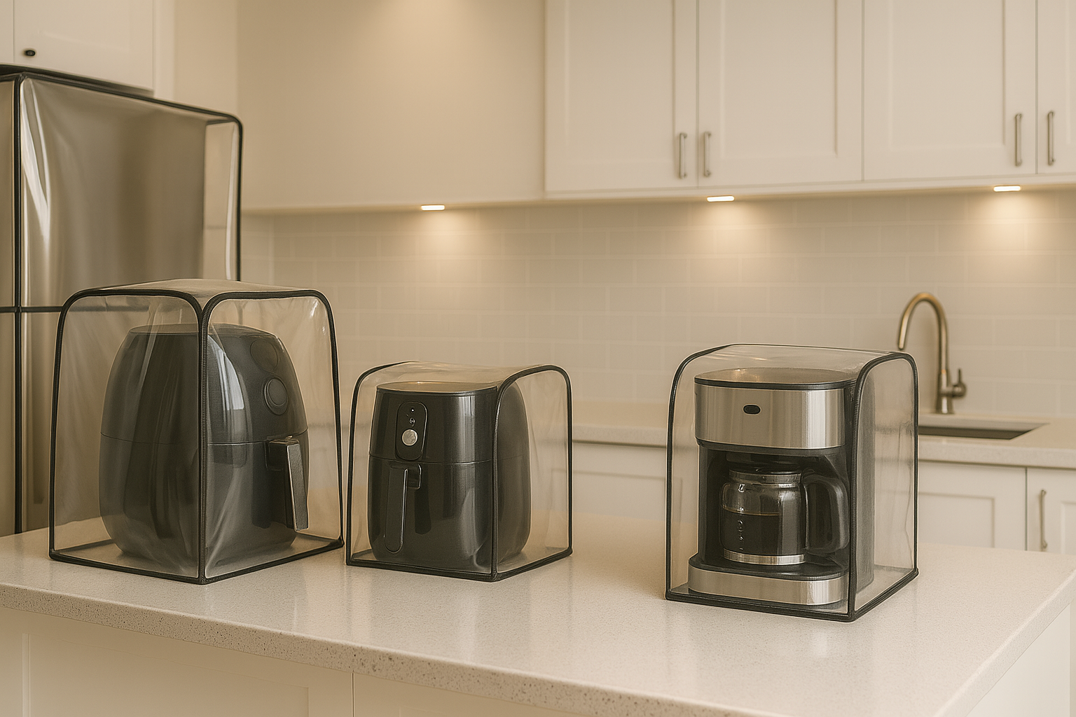 Capas Transparentes para Eletrodomésticos: Proteção e Organização Inteligente para sua Casa