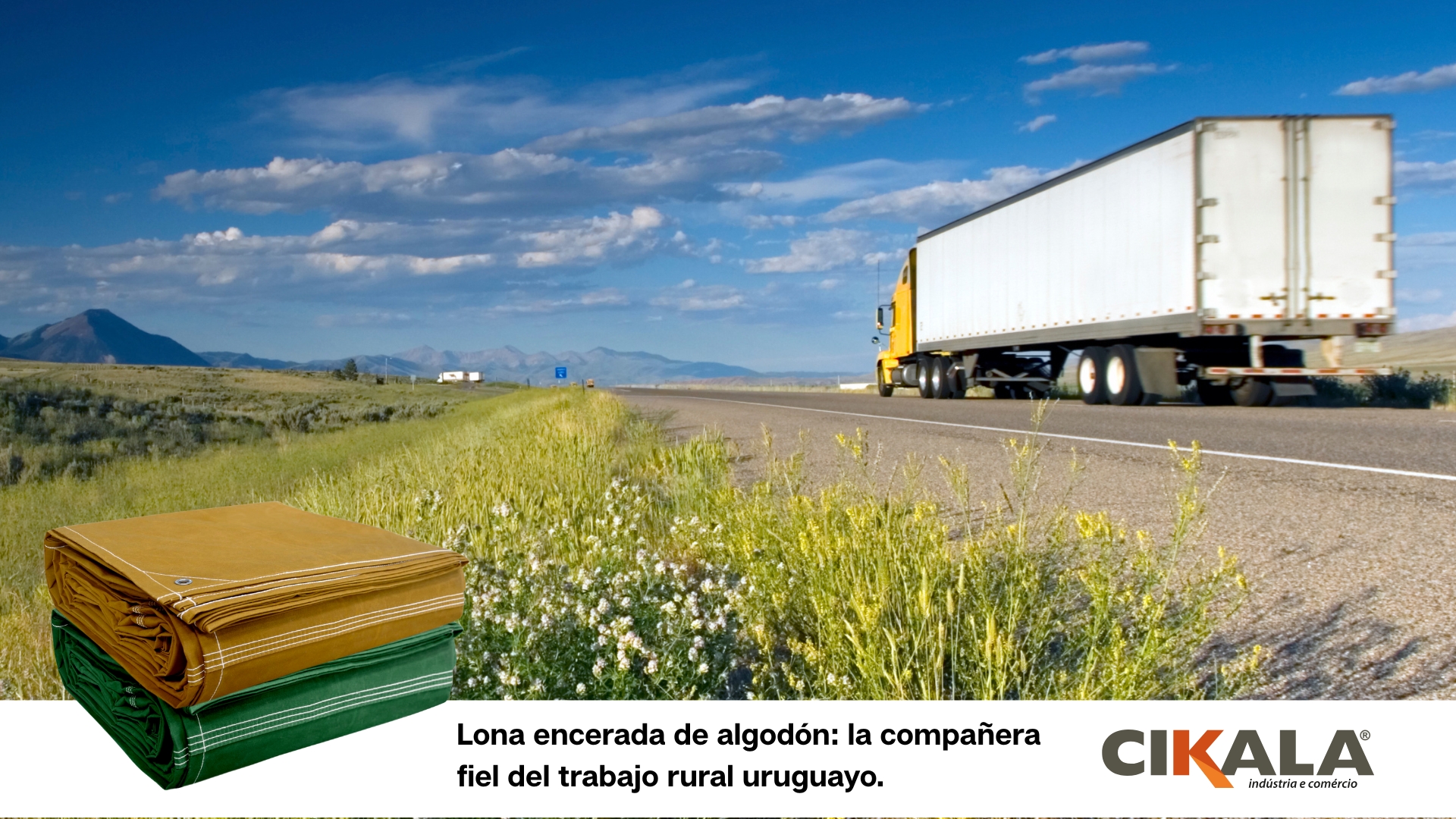 Lona encerada de algodón: la compañera fiel del trabajo rural uruguayo