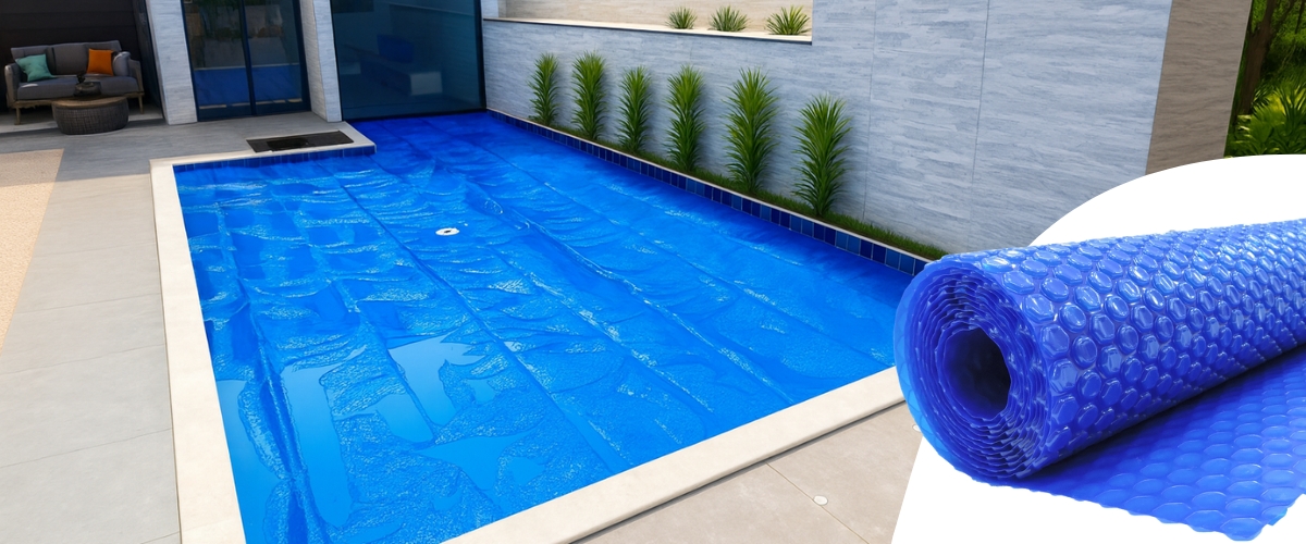 Como economizar até 70% no aquecimento da piscina: por que a capa térmica reduz o consumo do aquecedor e mantém a água quente por muito mais tempo