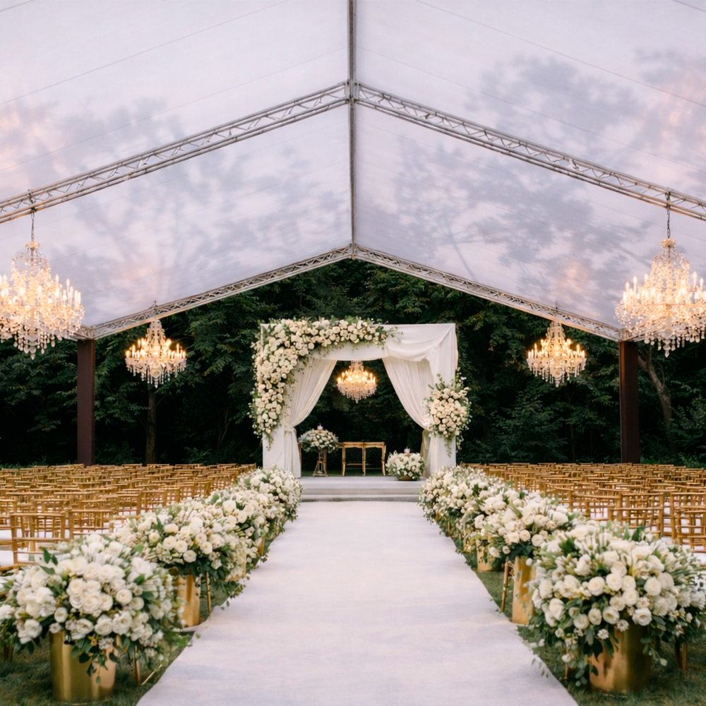 Lona transparente vs lona translúcida: diferenças